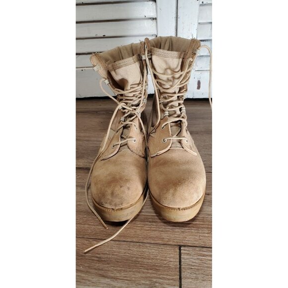 Military/Army Altama Hot Weather Tan Combat Boots PJ-07-07 mens 5.5R - Picture 2 of 5